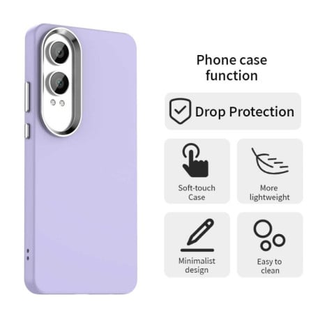 Протиударний чохол Colorful Series з посиленими кутами та бортиками на OnePlus Nord CE4 Lite - фіолетовий