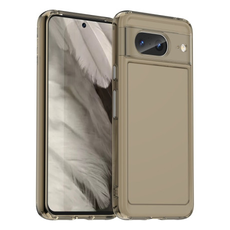 Протиударний чохол Candy Series для Google Pixel 8 - прозоро-сірий