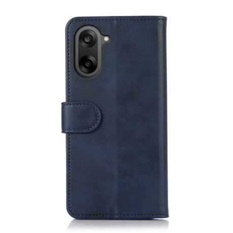 Чехол-книжка Cow Texture на OnePlus Nord CE5 / Ace 5 - синий