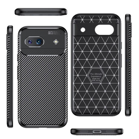 Ударозахисний чохол HMC Carbon Fiber Texture на Google Pixel 8a - чорний