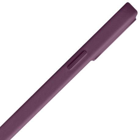 Кожаный чехол QIALINO Nappa Leather Case (with MagSafe Support) для iPhone 14/13 - фиолетовый
