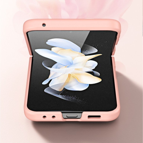 Противоударный чехол Skin Feel Hinge для Samsung Galaxy Flip5 - черный