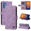 Чехол-книжка Skin Feel Life Tree для Samsung Galaxy M52 5G - фиолетовый