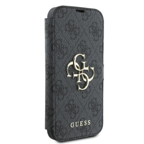 Оригинальный чехол Guess 4G Metal Logo для iPhone 16 Pro Max - Black