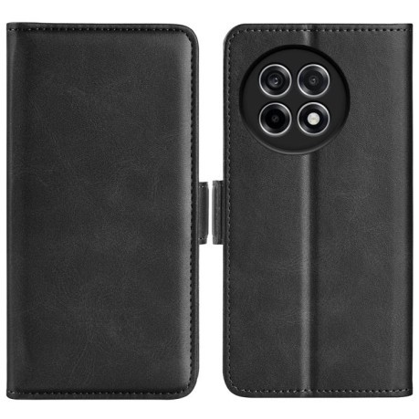 Чохол-книжка Dual-side Magnetic Buckle для OnePlus 13R/Ace 5/Ace 5 Pro - чорний