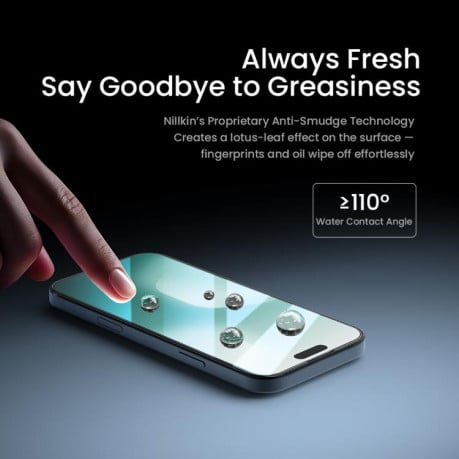 Защитное стекло NILLKIN H+Pro AR Tempered Glass на iPhone 17 Pro Max