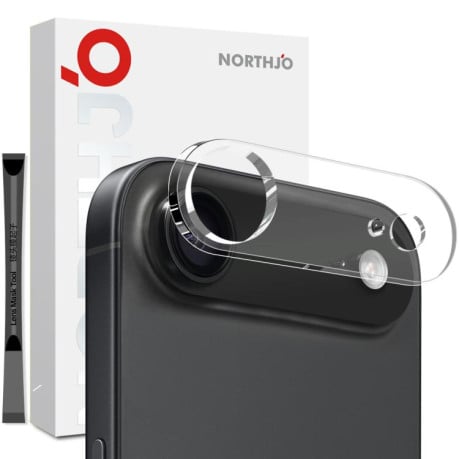 Защитное стекло на камеру NORTHJO Camera Lens Protector 3D HD Tempered Glass на iPhone Air - прозрачное