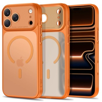 Оригінальний чохол Tech-Protect MagPrime CC з MagSafe для iPhone 17 Pro Max / 18 Pro Max — оранжевий