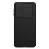 Противоударный чехол NILLKIN CamShield Pro со шторкой на камеры на Samsung Galaxy A18/A17 5G — чёрный