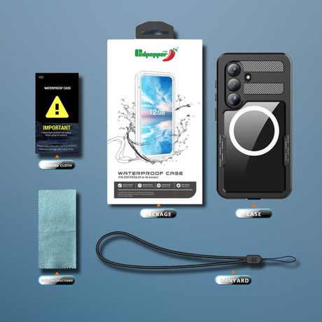 Чохол Contrast Color Gradient Transparent MagSafe на Samsung Galaxy A37 5G — фіолетово-рожевий/світло-фіолетовий