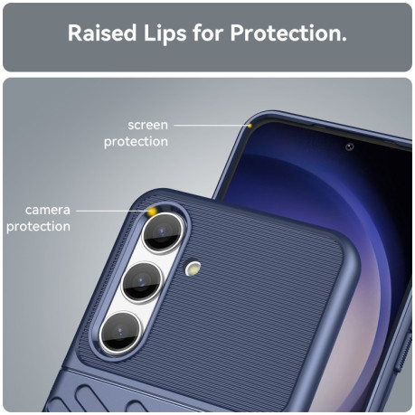 Противоударный чехол Thunderbolt для Samsung Galaxy S24 5G - синий
