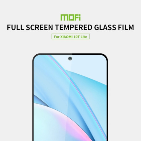 Защитное стекло MOFI 9H 3D Full Screen на Xiaomi MI 10T Lite - черный