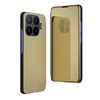 Чехол книжка Clear View на Xiaomi 17T Pro 5G — золотой