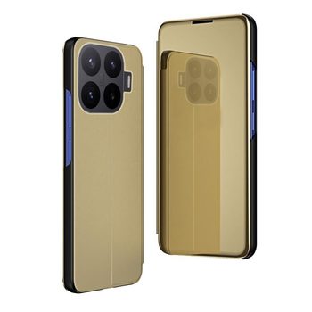 Чохол-книжка Clear View на Xiaomi 17T Pro 5G — золотий