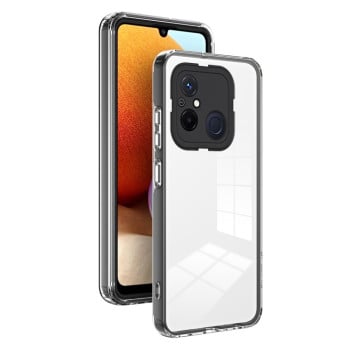 Протиударний чохол 3 in 1 Clear для Xiaomi Redmi Poco C55/Redmi 12C/11A- чорний