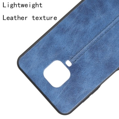 Ударозащитный чехол Sewing Cow Pattern на Xiaomi Redmi Note 9 Pro / Note 9s / Note 9 Pro Max - синий