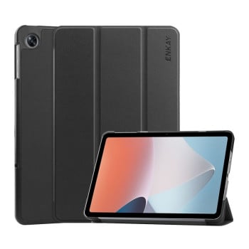 Чехол-книжка ENKAY Custer Texture для OPPO Pad Air - черный