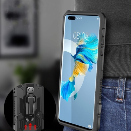 Противоударный чехол Armor Warrior для Vivo Y72 5G - серый