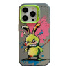 Чехол Animal Pattern Oil Painting Series для iPhone 15 Pro Max - Rabbit