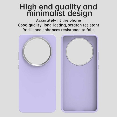 Противоударный чехол Colorful Acrylic Series для OPPO Reno12 F/12FS - фиолетовый