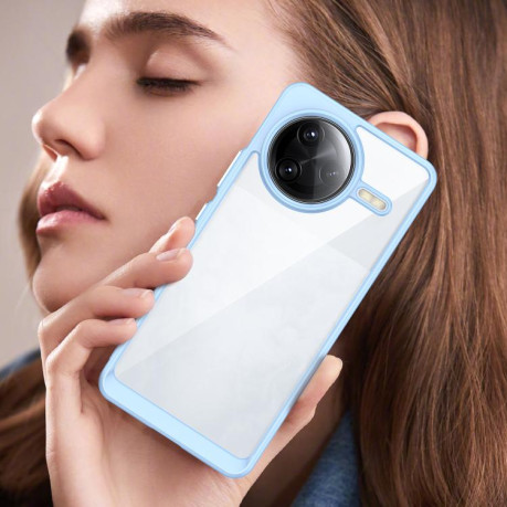 Противоударный чохол Colorful Acrylic Series для Xiaomi Poco F7 Ultra - синий