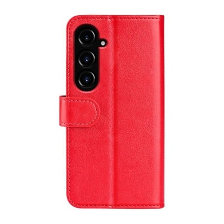 Чехол-книжка R64 Texture Single для Samsung Galaxy S23 FE 5G - красный