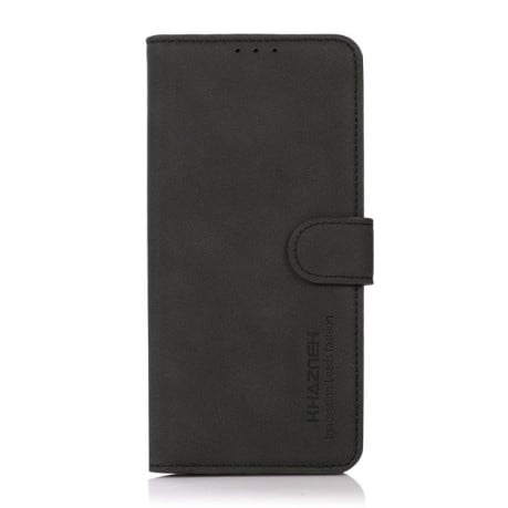 Чехол-книжка KHAZNEH матовая фактура на Xiaomi 15T 5G - черный