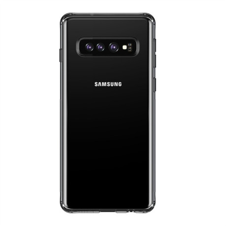 Силиконовый чехол Baseus Simple Series на Samsung Galaxy S10- прозрачный