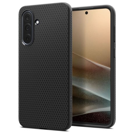 Оригинальный чехол Spigen Liquid Air на Samsung Galaxy A36 5G - Matte Black