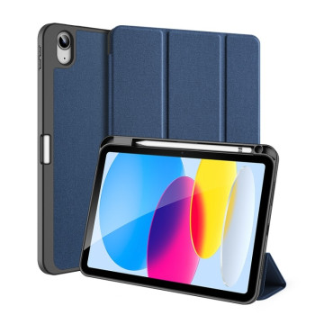 Чехол-книжка DUX DUCIS Domo Series для iPad 11(2025)/iPad 10.9 (2022) - синий