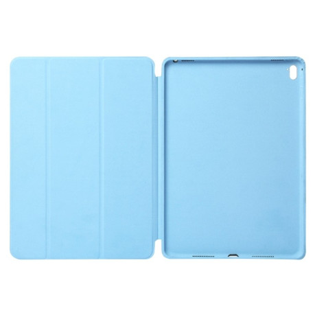 Кожаный чехол-книжка Solid Color на iPad Pro 9.7 - синий
