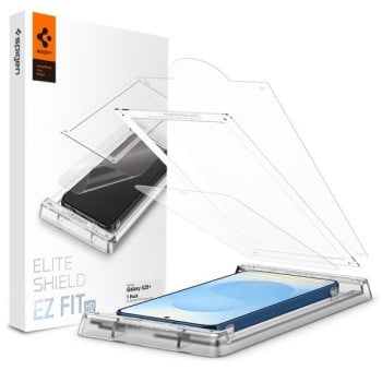 Оригинальна захисна плівка Spigen ELITE SHIELD EZ FIT Hybrid Glass для Samsung Galaxy S25+ - Transparent