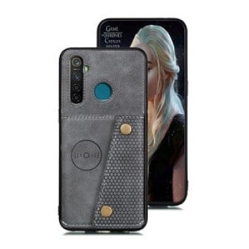 Протиударний чохол HMC Magnetic на Realme 5 Pro/Realme Q - сірий