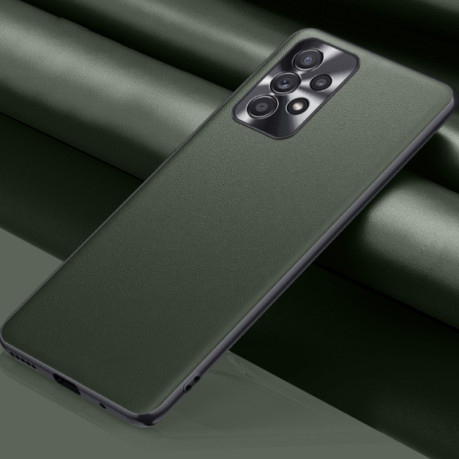 Противоударный чехол Plain Skin для Samsung Galaxy A33 5G - зеленый