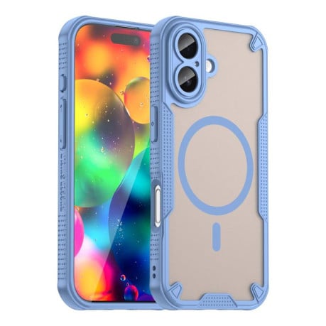 Чохол Armor Glaze з MagSafe Magnetic на iPhone 17 - синій