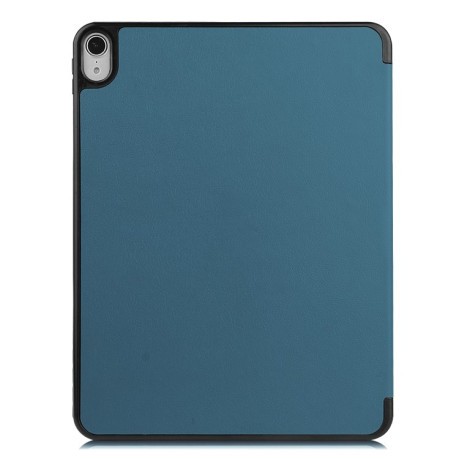 Чехол-книжка Custer Texture with stylus holder на iPad Air 10.9 2022/2020 - темно-зеленый