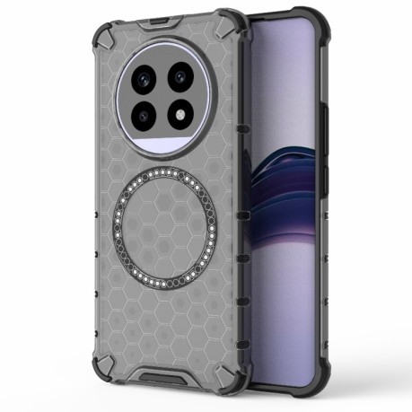 Протиударний чохол Honeycomb Magnetic Ring Shockproof Realme 13 Pro 5G Global - чорний