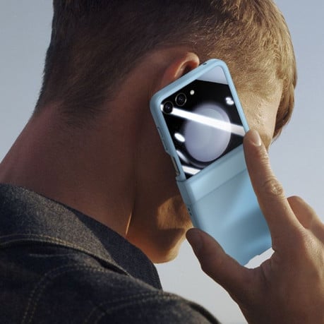 Протиударний чохол Three Parts PC Skin Feel Shockproof для Samsung Galaxy Flip 6 - білий