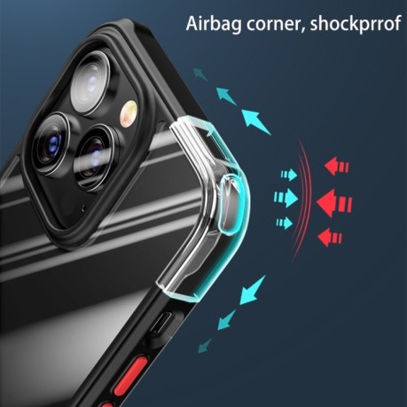 Противоударный чехол Dawn Series Airbag для iPhone 13 Pro Max - черный