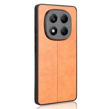 Ударозахисний чохол Sewing Cow Pattern для Redmi Note 14 Pro 4G - жовтий
