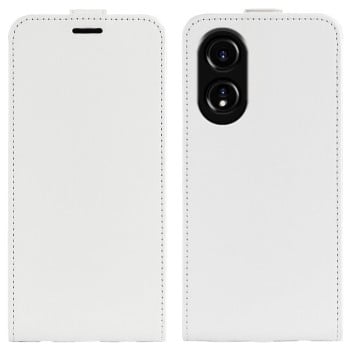 Флип-чехол R64 Texture Single на OPPO A58 4G - белый