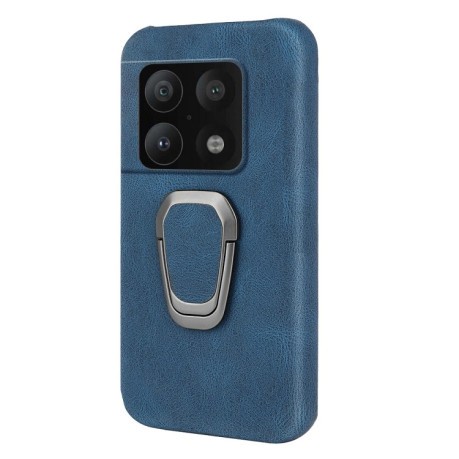 Противоударный чехол EsCase Ring Holder для OnePlus 10 Pro - синий