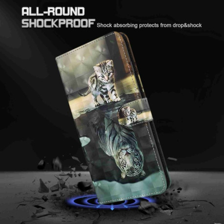 Чохол-книжка 3D Painting для Samsung Galaxy S24+ 5G - Tiger