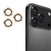 Захисне скло на камеру ENKAY 9H Aluminium для iPhone 17 Pro / 17 Pro Max - золоте