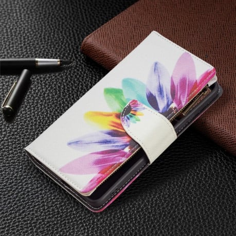 Чохол-гаманець Colored Drawing Pattern для Xiaomi Redmi Note 11 Pro 5G (China)/11 Pro+ - Sun Flower