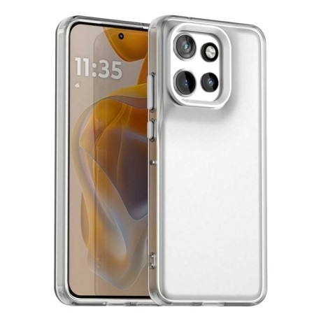 Протиударний чохол Candy Series для Motorola Edge 50 Neo 5G - білий