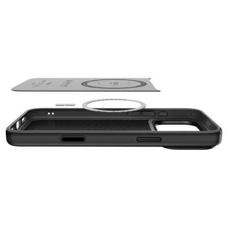 Оригінальний чохол Spigen Enzo Aramid &quot;T&quot; з MagSafe на iPhone 17 Pro Max - black