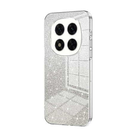 Ударозахисний чохол Gradient Glitter Powder Electroplated на Xiaomi Redmi Note 14 Pro 5G/Poco X7 - прозорий