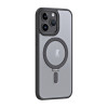 Протиударний чохол Skin Feel MagSafe Magnetic для iPhone 15 Pro Max 5G - чорний