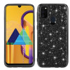 Ударозахисний чохол Glittery Powder Samsung Galaxy M21/M30s - чорний